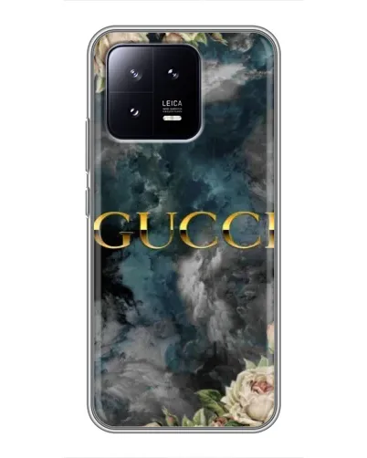 Чохол для Xiaomi 13 з картинкою «Абстрактні квіти Gucci»