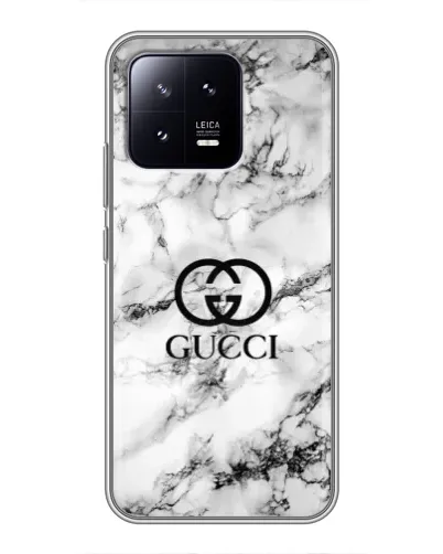 Чохол для Xiaomi 13 з картинкою «Gucci — мармуровий шик»