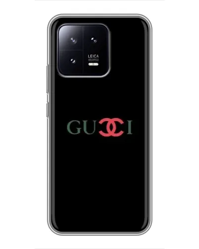 Чохол для Xiaomi 13 з картинкою «Gucci — червоний градієнт»