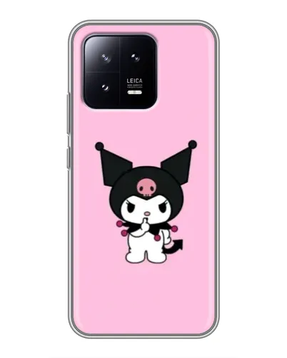Чохол для Xiaomi 13 з картинкою «Kuromi — рожева ніжність»