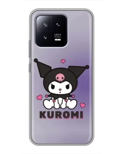 Чохол для Xiaomi 13 з картинкою «Kuromi — фіолетовий арт»