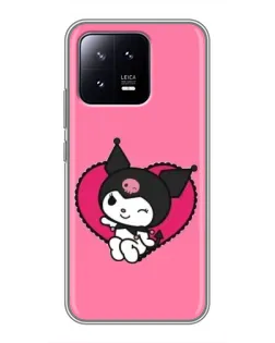 Чохол для Xiaomi 13 з картинкою «Kuromi — любов у серці» Чохол для Xiaomi 13 з картинкою «Kuromi — любов у серці»