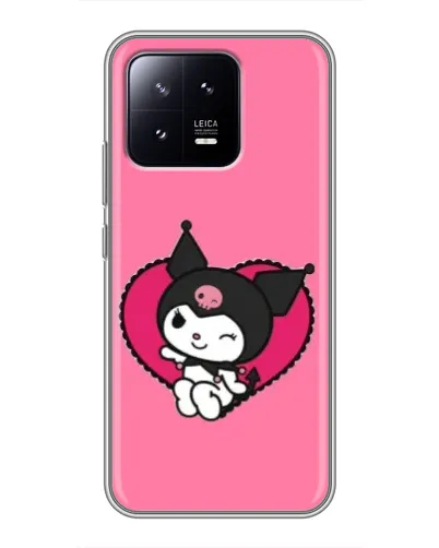 Чохол для Xiaomi 13 з картинкою «Kuromi — любов у серці»