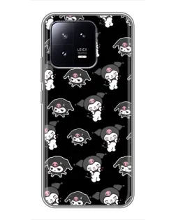 Чохол для Xiaomi 13 з картинкою «Чорний паттерн Kuromi» Чохол для Xiaomi 13 з картинкою «Чорний паттерн Kuromi»
