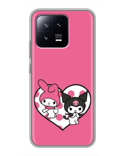 Чохол для Xiaomi 13 з картинкою «Kuromi та My Melody»