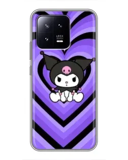 Чохол для Xiaomi 13 з картинкою «Kuromi та фіолетові серця» Чохол для Xiaomi 13 з картинкою «Kuromi та фіолетові серця»