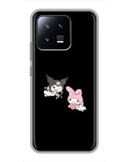 Чохол для Xiaomi 13 з картинкою «My Melody та Kuromi» Чохол для Xiaomi 13 з картинкою «My Melody та Kuromi»