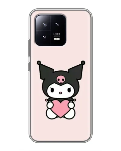 Чохол для Xiaomi 13 з картинкою «Kuromi та серце»