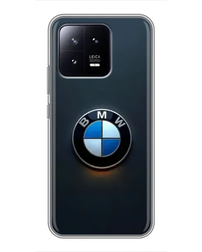 Чохол для Xiaomi 13 з картинкою «Логотип BMW — мінімалізм»
