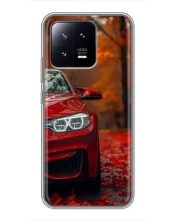 Чохол для Xiaomi 13 з картинкою «Осіння BMW M4»