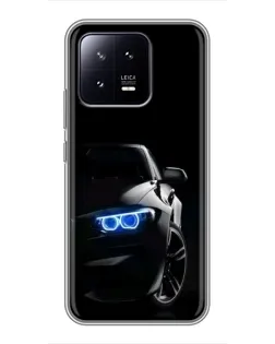 Чохол для Xiaomi 13 з картинкою «BMW — нічний погляд»