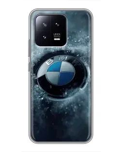 Чохол для Xiaomi 13 з картинкою «Логотип BMW — лід»