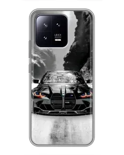 Чохол для Xiaomi 13 з картинкою «BMW — акварельний дрифт»