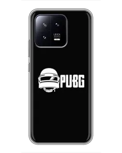 Чохол для Xiaomi 13 з картинкою «PUBG — класичний лого»