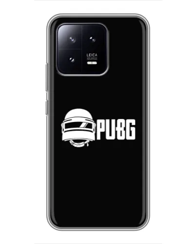 Чохол для Xiaomi 13 з картинкою «PUBG — класичний лого»