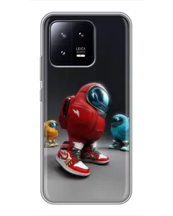 Чохол для Xiaomi 13 з картинкою «Among Us — 3D стиль» Чохол для Xiaomi 13 з картинкою «Among Us — 3D стиль»