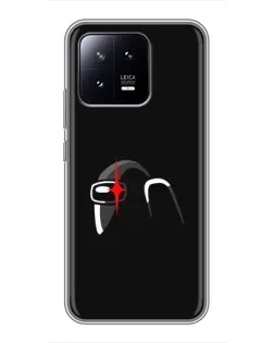 Чохол для Xiaomi 13 з картинкою «Among Us шолом» Чохол для Xiaomi 13 з картинкою «Among Us шолом»