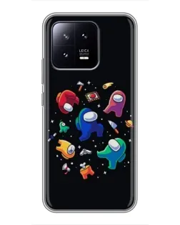 Чохол для Xiaomi 13 з картинкою «Among Us космос»