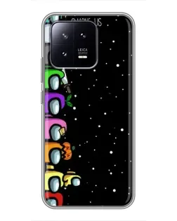 Чохол для Xiaomi 13 з картинкою «Команда Among Us»
