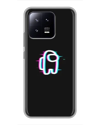 Чохол для Xiaomi 13 з картинкою «Among Us неон»