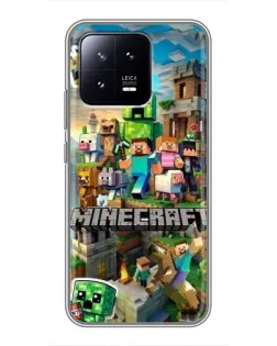 Чохол для Xiaomi 13 з картинкою «Замок Minecraft» Чохол для Xiaomi 13 з картинкою «Замок Minecraft»