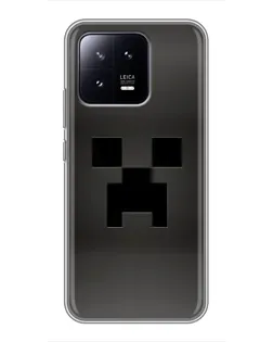 Чохол для Xiaomi 13 з картинкою «Чорний кріпер градієнт»