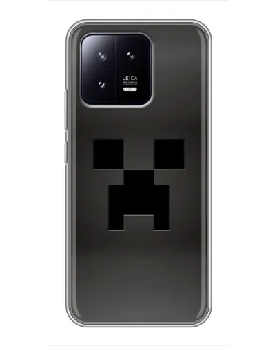Чохол для Xiaomi 13 з картинкою «Чорний кріпер градієнт»
