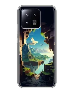 Чохол для Xiaomi 13 з картинкою «Вид з печери»