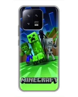 Чохол для Xiaomi 13 з картинкою «Команда героїв гри»