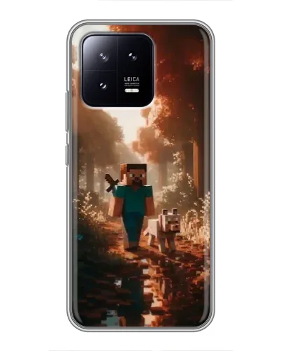 Чохол для Xiaomi 13 з картинкою «Стів у лісі»