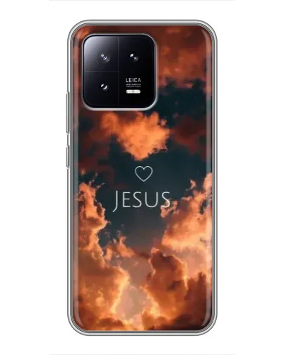 Чохол для Xiaomi 13 з картинкою «Сяйво Імені Jesus»