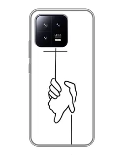 Чохол для Xiaomi 13 з картинкою «Рука тримає» Чохол для Xiaomi 13 з картинкою «Рука тримає»