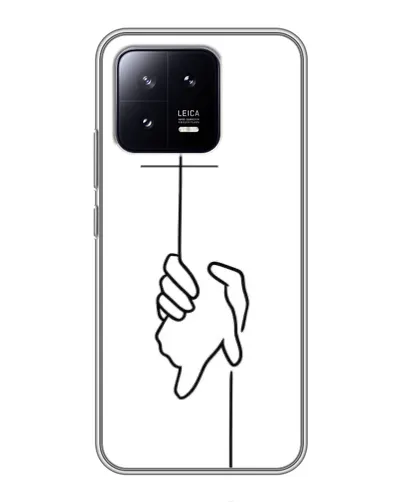 Чохол для Xiaomi 13 з картинкою «Рука тримає»