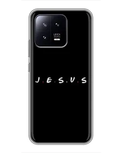 Чохол для Xiaomi 13 з картинкою «Крапки віри J.E.S.U.S.»