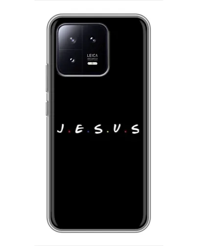 Чохол для Xiaomi 13 з картинкою «Крапки віри J.E.S.U.S.»