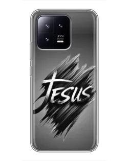 Чохол для Xiaomi 13 з картинкою «Напис Jesus Graffiti»