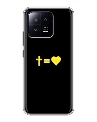 Чохол для Xiaomi 13 з картинкою «Серце та Хрест»