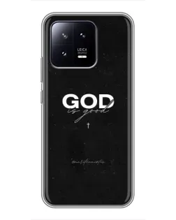 Чохол для Xiaomi 13 з картинкою «GOD — Бог над усім»