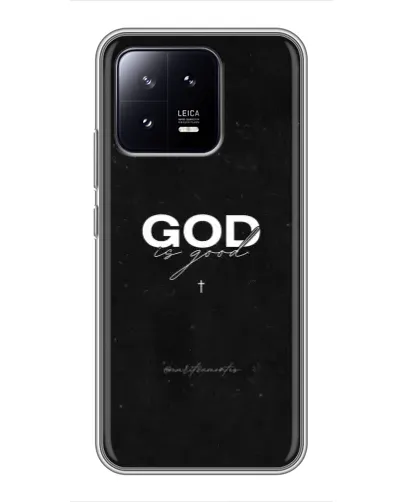 Чохол для Xiaomi 13 з картинкою «GOD — Бог над усім»