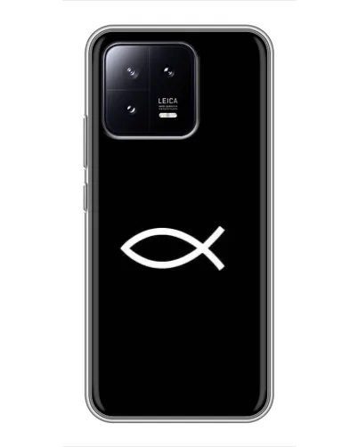Чехол для Xiaomi 13 с картинкой «Символ рыбы Jesus» Чехол для Xiaomi 13 с картинкой «Символ рыбы Jesus»