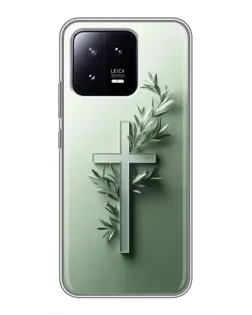 Чехол для Xiaomi 13 с картинкой «Оливковая ветвь»