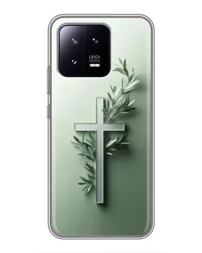 Чехол для Xiaomi 13 с картинкой «Оливковая ветвь» Чехол для Xiaomi 13 с картинкой «Оливковая ветвь»