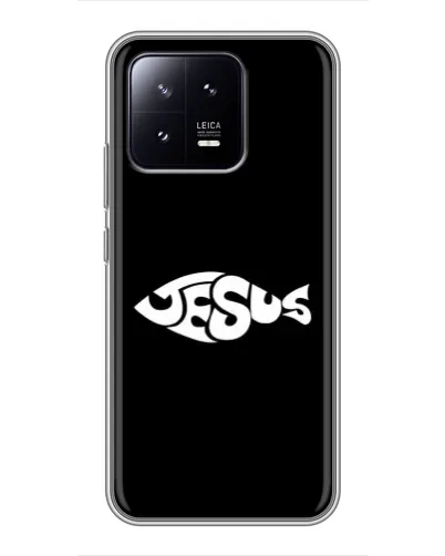 Чехол для Xiaomi 13 с картинкой «Рыба Jesus» Чехол для Xiaomi 13 с картинкой «Рыба Jesus»