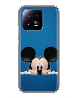 Чохол для Xiaomi 13 з картинкою «Міккі виглядає» Чохол для Xiaomi 13 з картинкою «Міккі виглядає»