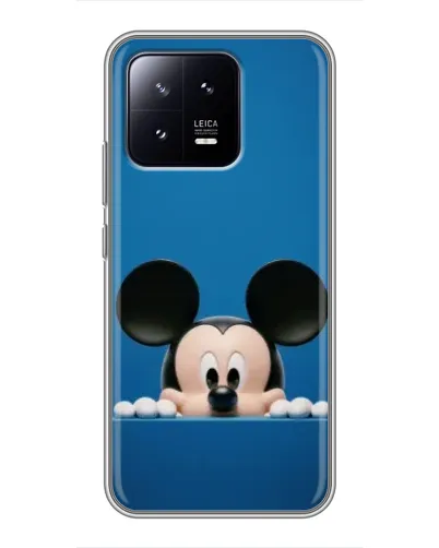 Чохол для Xiaomi 13 з картинкою «Міккі виглядає»