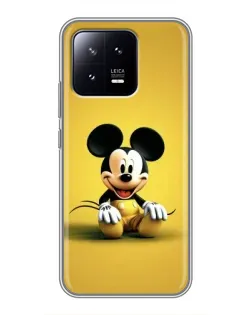 Чохол для Xiaomi 13 з картинкою «Міккі на жовтому»