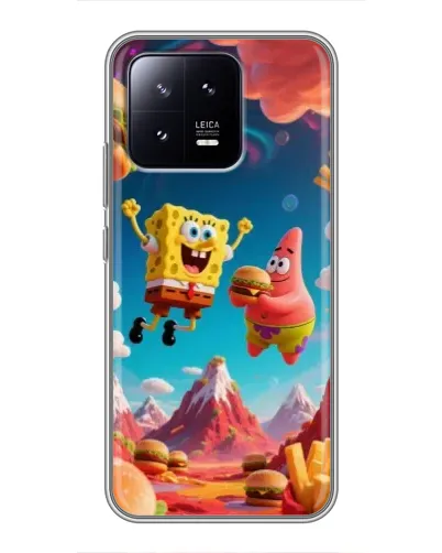 Чохол для Xiaomi 13 з картинкою «Космічний фастфуд»