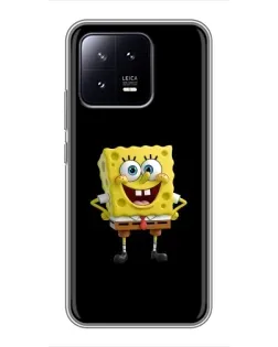 Чохол для Xiaomi 13 з картинкою «Класичний Губка Боб»