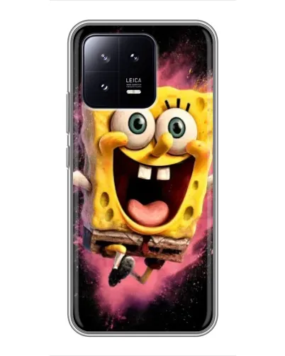 Чохол для Xiaomi 13 з картинкою «Вибуховий Спанч Боб»