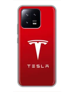 Чохол для Xiaomi 13 з картинкою «Tesla Red Classic» Чохол для Xiaomi 13 з картинкою «Tesla Red Classic»